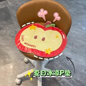 苹果冰垫降温学生宿舍办公室午睡汽车宠物防水可爱坐垫免注水垫子