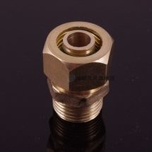 DN20 1620X6分 定制产品 铝塑管配件 全铜铝塑管外丝直接