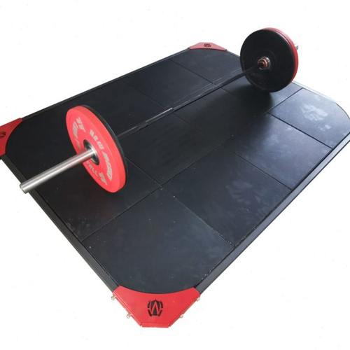 硬拉台 杠铃哑铃减震台 举重台