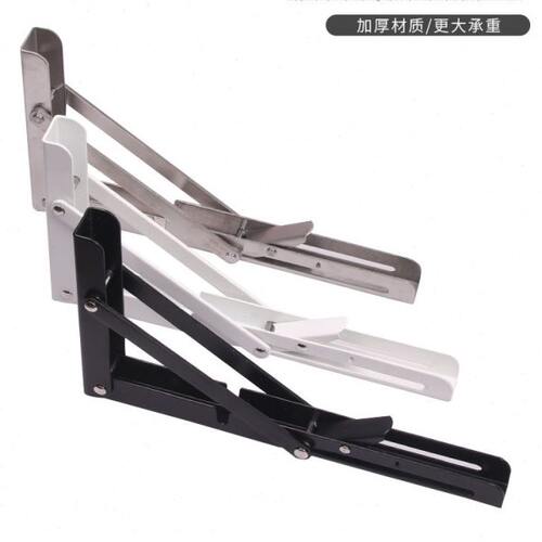 不锈钢三角支架折叠直角托架三脚架墙上置物架墙壁支撑挂搁板书架