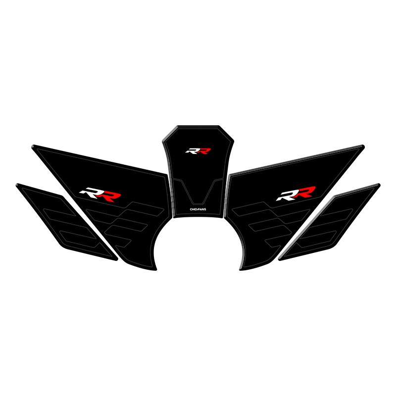 适用2款无极RR0橡胶油箱贴鱼骨贴车身保护贴纸贴膜改装件