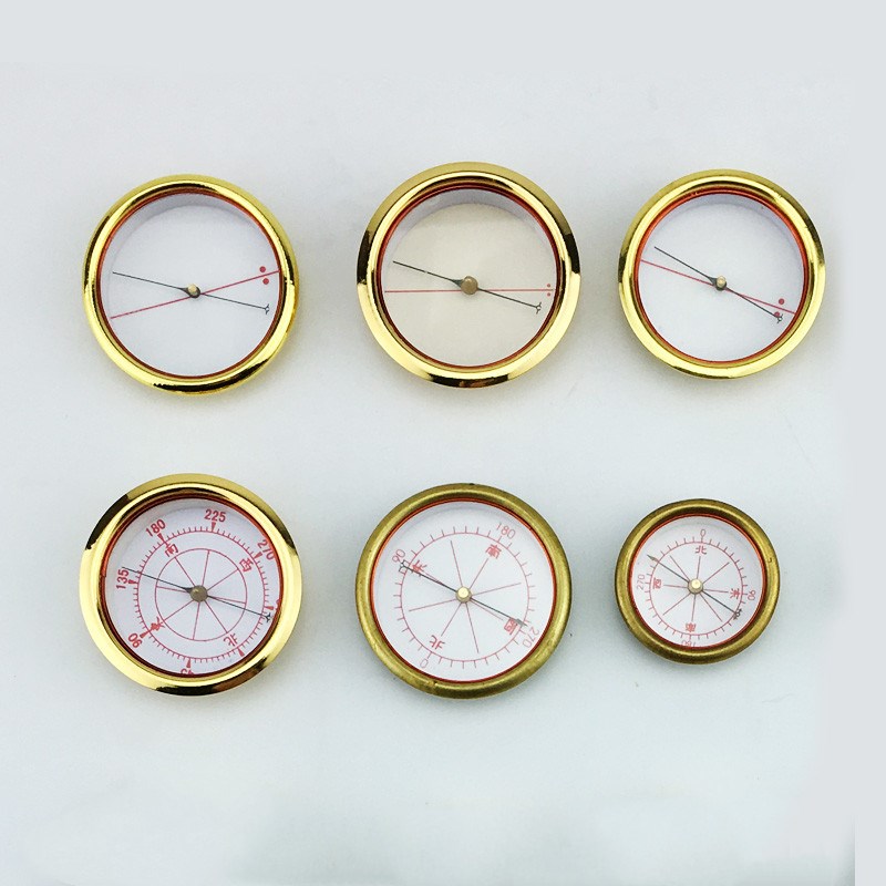 罗盘大小精品天池高精度专业罗经仪指南针集福堂崇道堂老字号