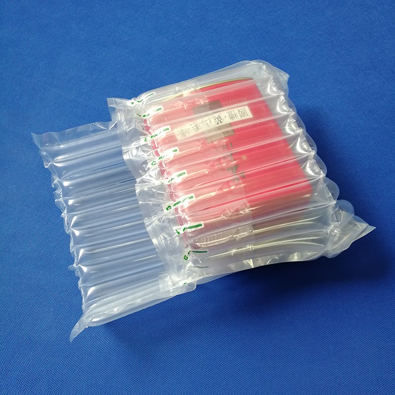 11柱高CM茶叶气柱袋快递防震包装袋缓冲充气气囊袋气泡柱气泡袋