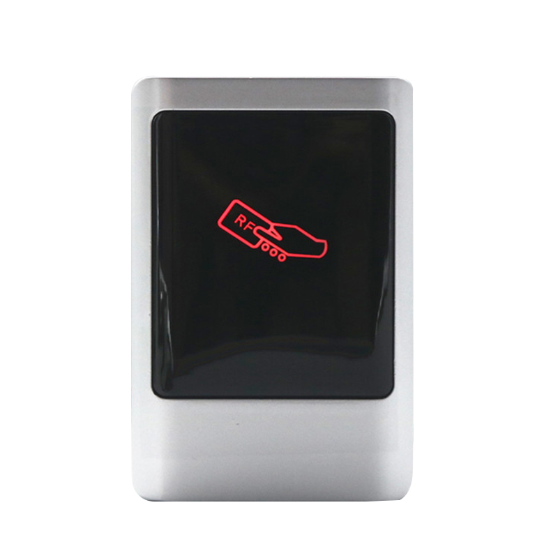 金属触摸门禁一体机 ID卡IC刷卡密码室外防水门禁读头感应门禁机