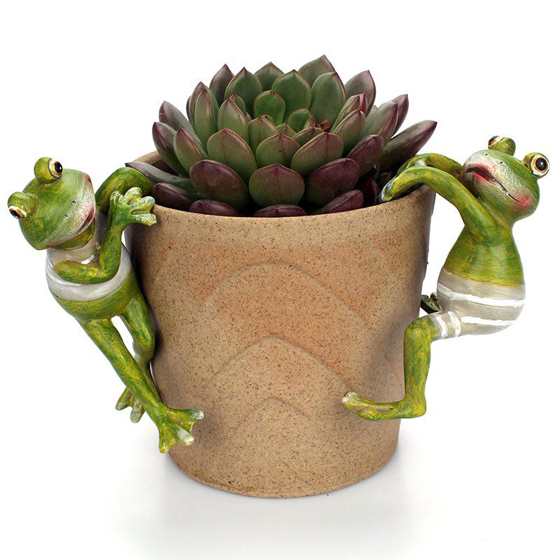 创意爬缸青蛙个装 家居庭院盆树脂仿真动物小园装饰品,家居饰品,户外/庭院摆件,淘宝优惠券,粉丝福利购,淘宝优惠卷