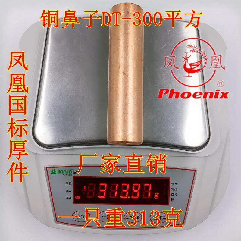 铜连接管GT-300mm平方 10 16 35 50 70 95 120 150 185 240铜直接
