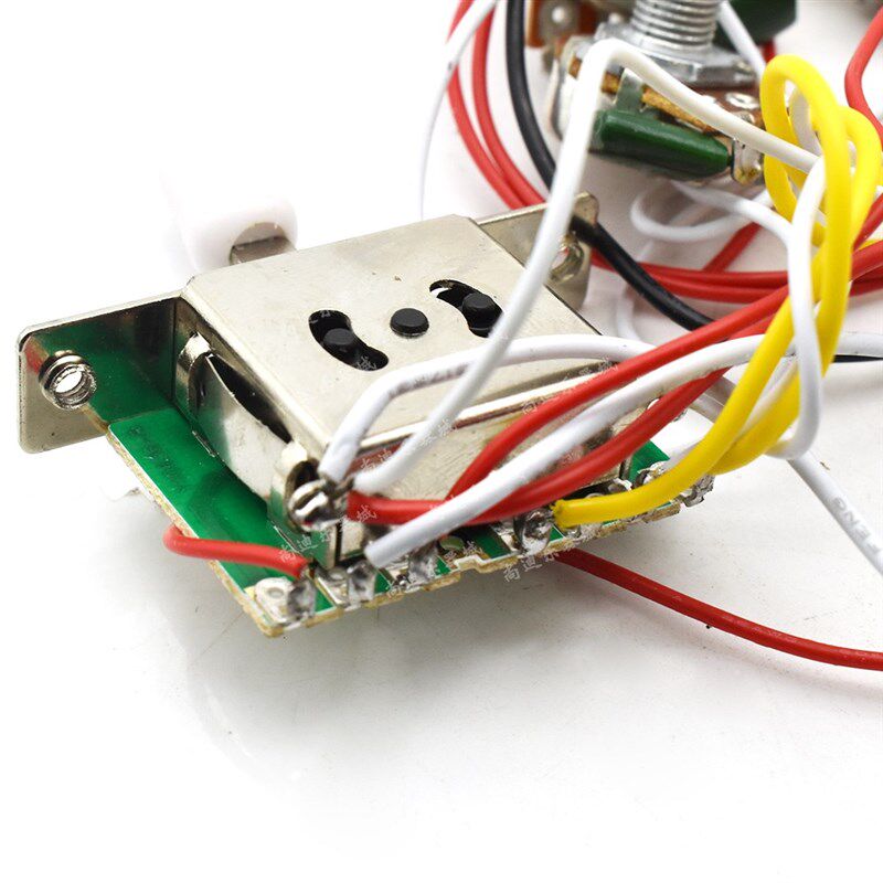 高档 电吉他单单单拾音器全线路带拾音器 电位器连接线