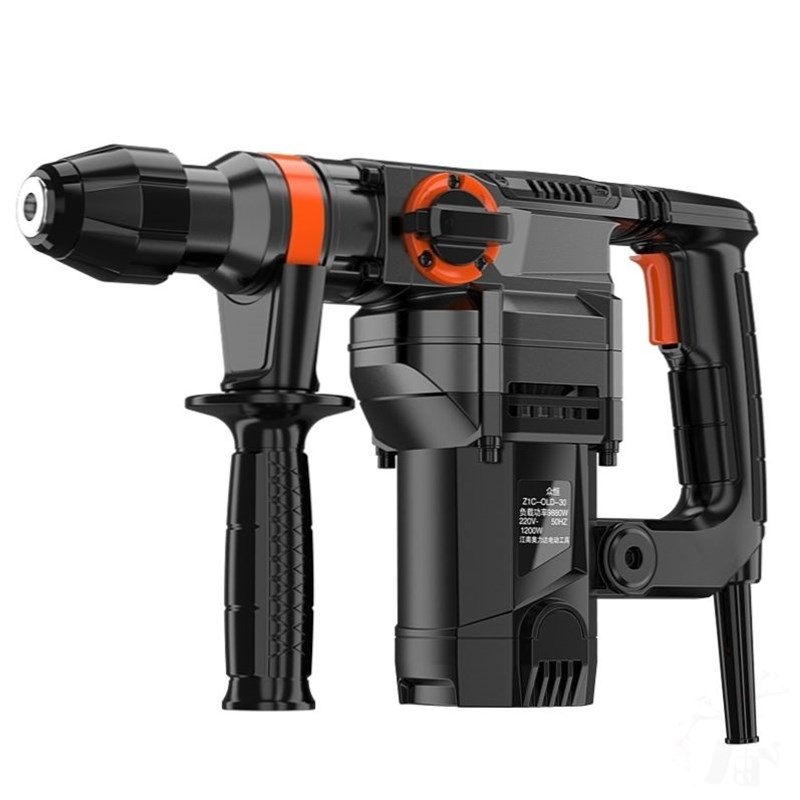 用大功率带离合电锤插电电锤垂电锺冲击钻电镐三两用工业级锤钻