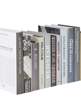 仿真书假书装饰书 样板房客厅摆设 现代 办公室创意摆件 家居饰品