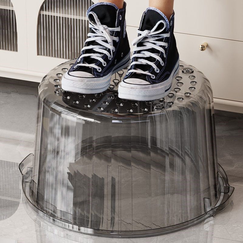 泡脚桶 带脚底按摩足浴盆家用高塑料高深洗脚大号泡脚桶盆