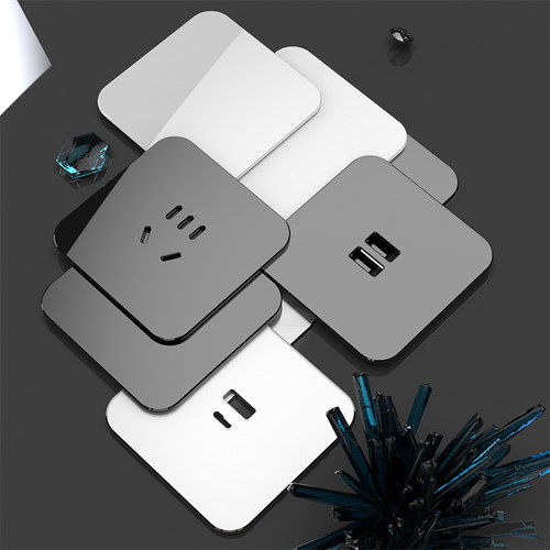 小e艾宝沃电力轨道插座T嵌入式电力轨道餐家用办公室