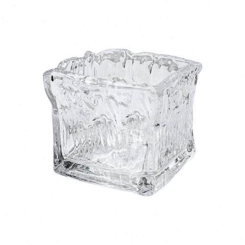 热销冰川款极冻蓝色透明玻璃网红花瓶北欧风格客厅插花水养鲜花