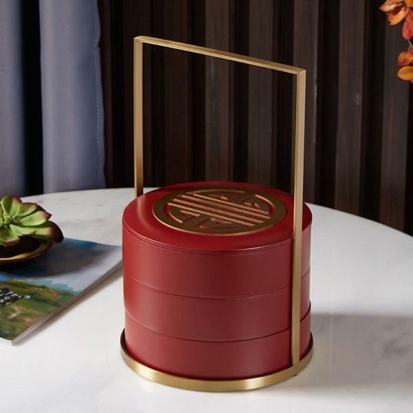 现代新中式田园样板房家装客厅酒店卧室创意家居装饰品摆件提篮盒,家居饰品,饰品盒,淘宝优惠券,粉丝福利购,淘宝优惠卷