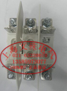 原装正宗上海陶瓷电器厂(飞凰)NT00-3P (RT16-00) 160A熔断器底座
