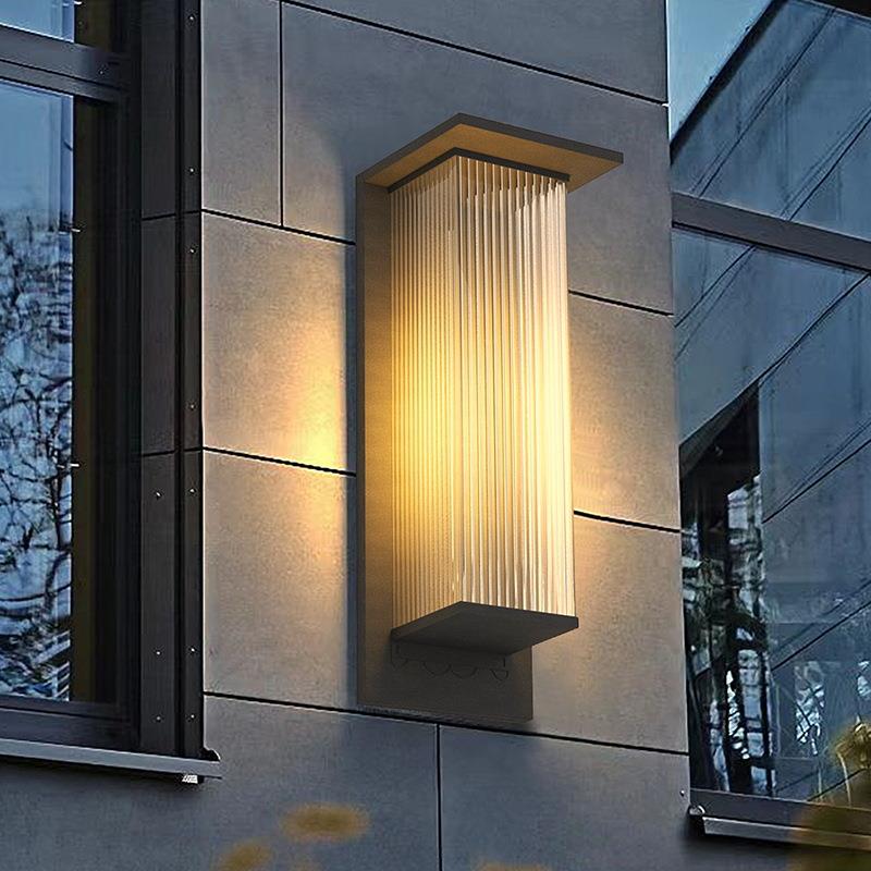 太阳能壁灯户外庭院灯防水室外大门别墅花园灯露台院子阳台外墙灯