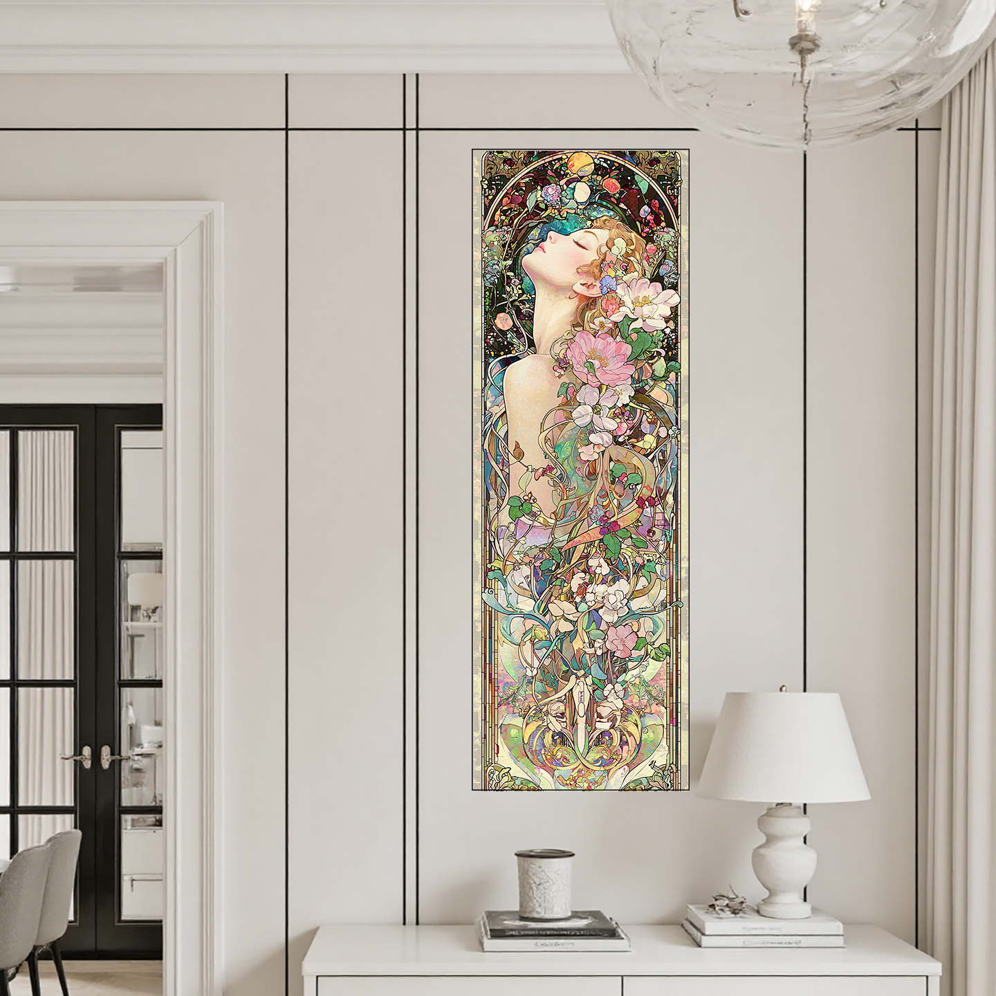 【花田错】新款钻石画满钻绮梦女神点图玄关卧室手工装饰画客厅