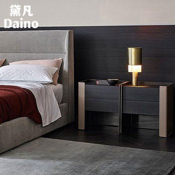 智能床头柜轻奢高级感卧室床边小型柜子储物斗柜2024新款无线充电,住宅家具,床头柜,淘宝优惠券,粉丝福利购,淘宝优惠卷