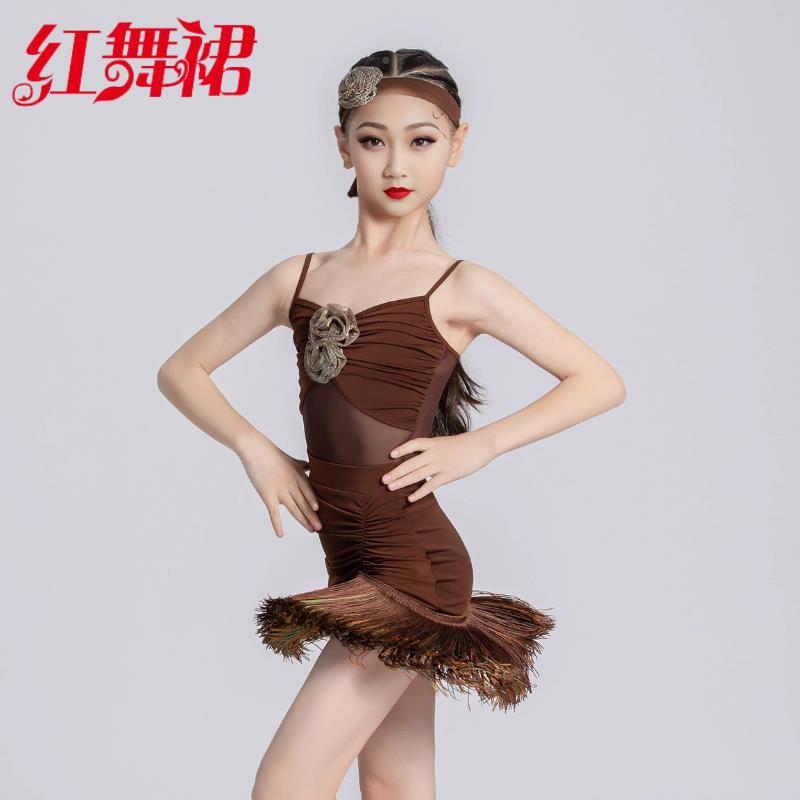 表夏季幼丁儿5926+622女新拉款练功服演服演出恰恰伦巴牛仔检定考