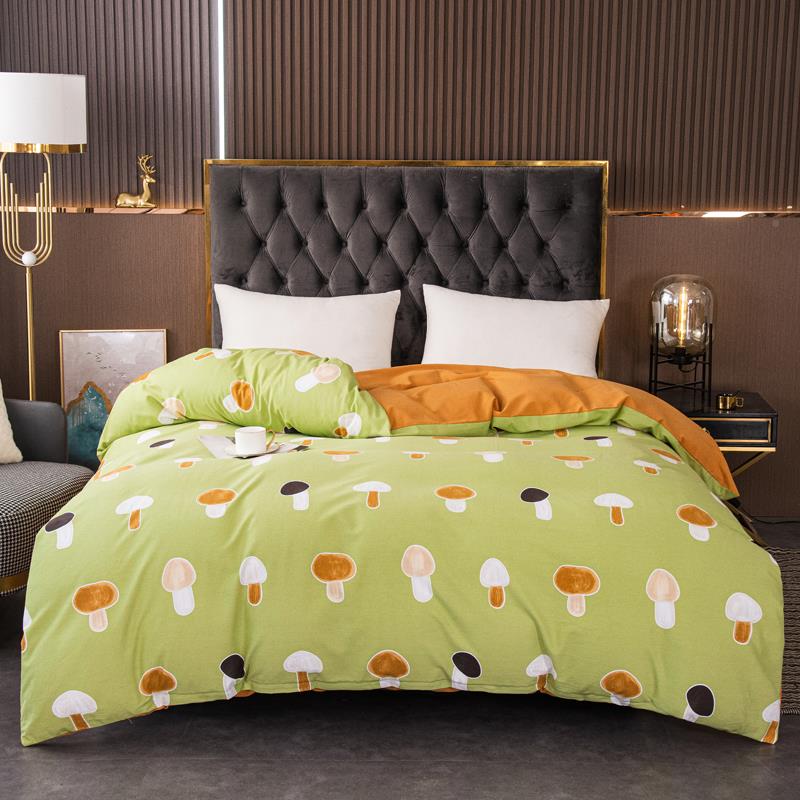 24秋冬32支碎花全棉加厚磨2毛单被套160品x210 WOI180x00多规格定