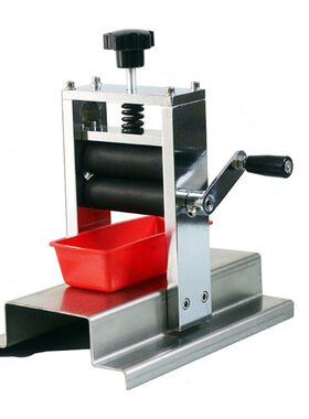 YMPO-01S-8小型轧车手动小轧车Y571GC 手摇小轧车 面料挤水轧车