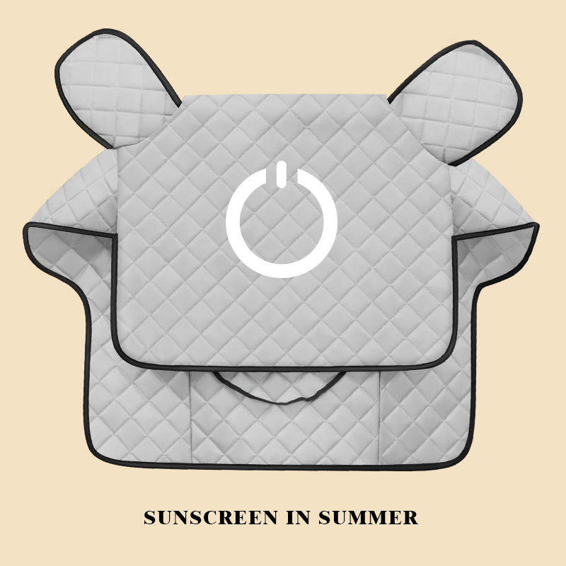 夏季电动车挡风被防晒遮阳罩薄y款电瓶摩托车防风春秋防雨防水夏