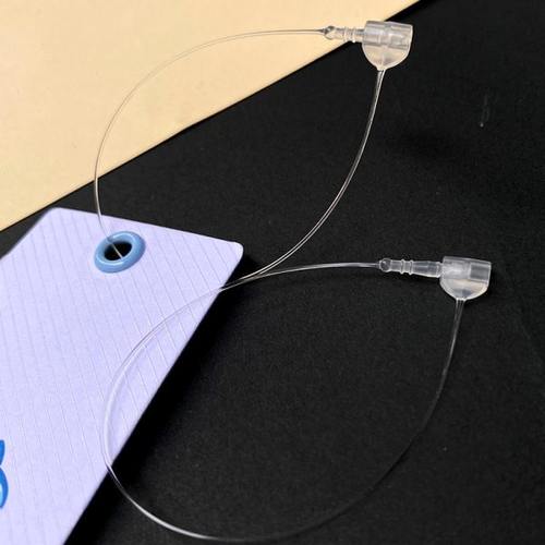 大扁头高端胶绳 子母扣绳日式优衣酷款吊绳 塑料挂牌绳高档服饰绳