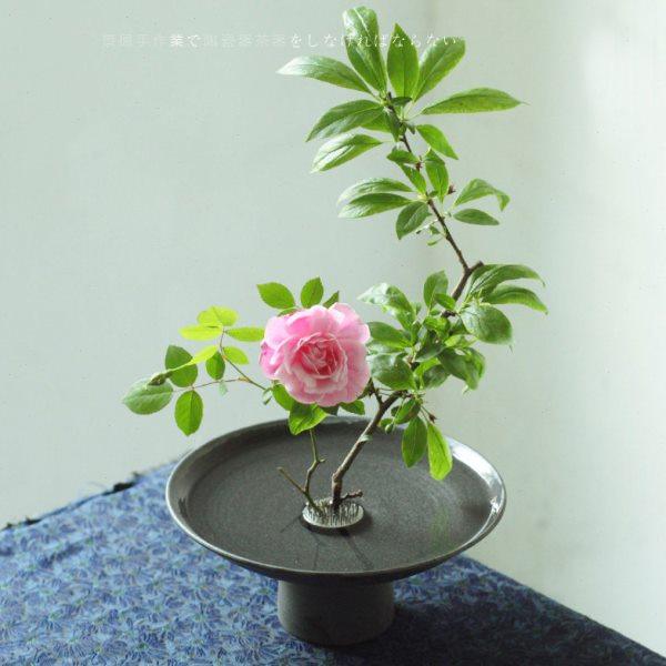 手工陶瓷花盆花器日式艺术插花用品禅意黑花插小源流茶室会所花道,家居饰品,花瓶,淘宝优惠券,粉丝福利购,淘宝优惠卷