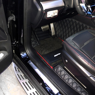 适用于奔驰amg glc63 glc43全包围glcc63s amg内饰Coupe轿跑脚垫