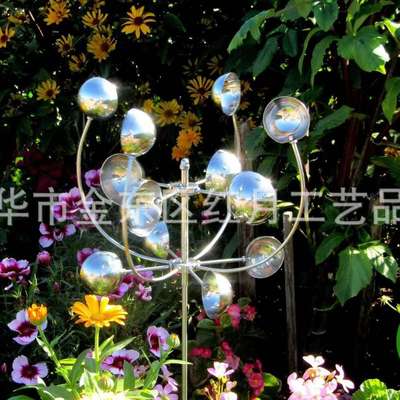 独立站亚马孙新款行星风车 户外