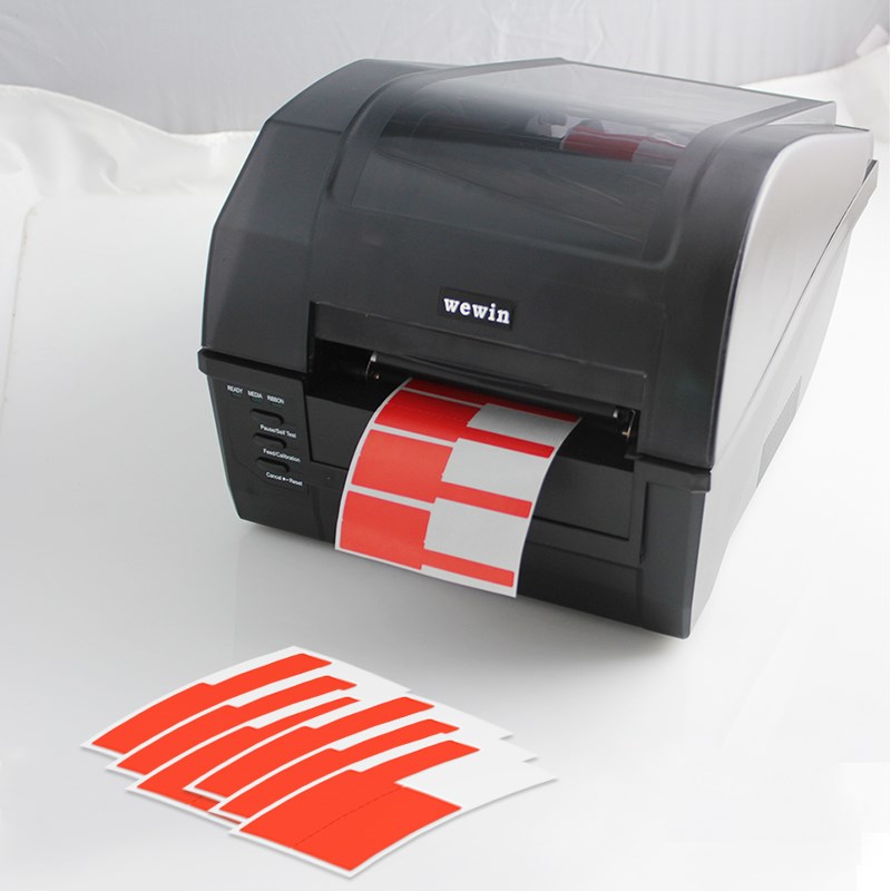 伟文wewin品胜台式打印机工程通信设备线缆网线机房标签热转印碳