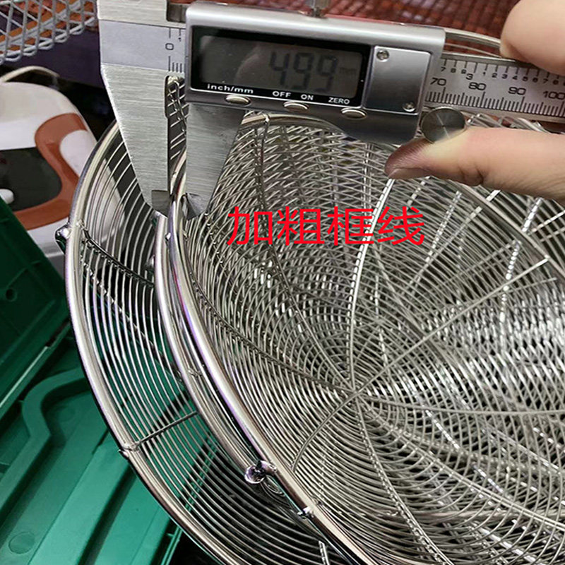 加厚漏勺圆厨师捞勺饭店过网漏油炸厘盘丝线漏笊篱商用