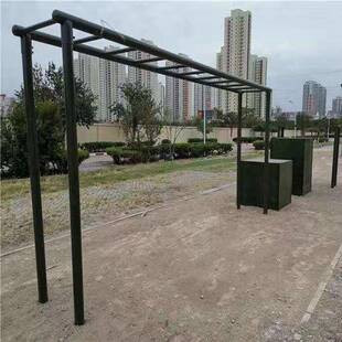 心理技能体能训练水平梯400米渡海登岛障碍器材晃动云梯独木桥厂