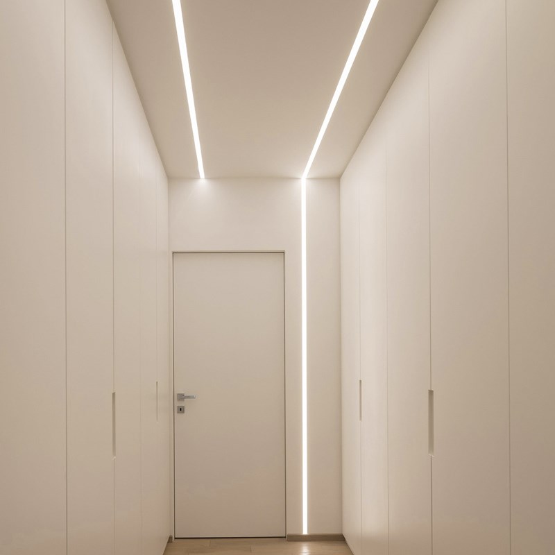 简顿 线性灯嵌入式预埋暗装线型灯线条灯柔性硅胶灯带