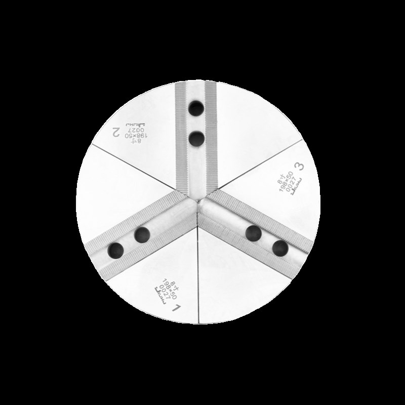 扇形爪卡爪全包软爪卡盘夹具1寸寸