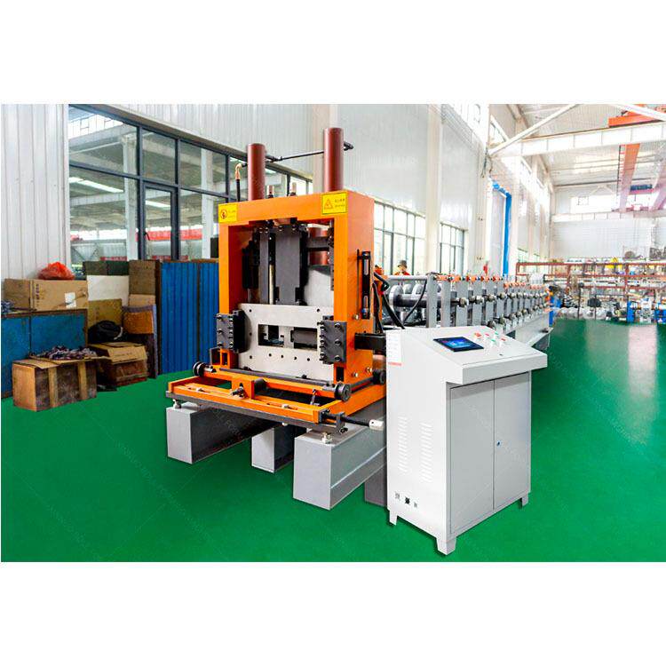 全自动一键换型C型钢设备快速换型C型钢机器钢结构C型钢檩条设备