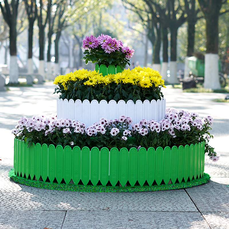户外栅栏花园篱笆围栏田园花草坪绿化带护栏隔断装饰阳台园艺花坛