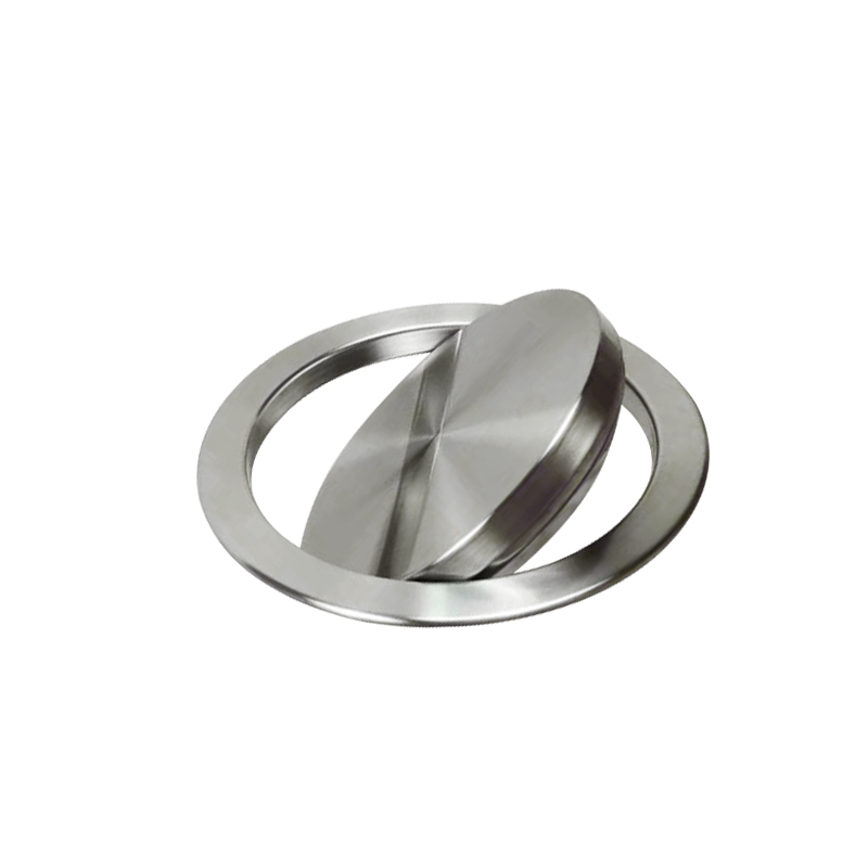 台面嵌入式垃圾桶盖子圆形厨房洗手台隐藏小号摇盖方形清洁桶盖子