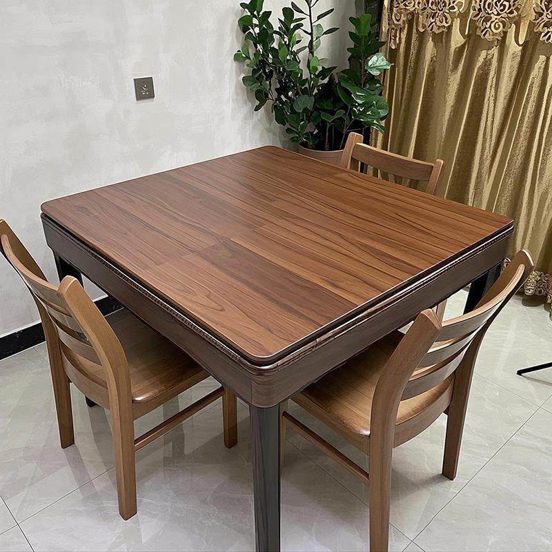 麻将机盖板加厚1.6通用木质麻将桌面餐桌桌面板正方形实木板防烫