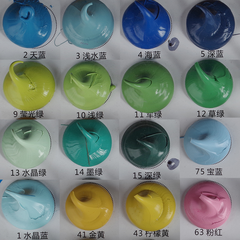 彩色玻璃胶电信蓝淡蓝浅蓝色天蓝中性密封胶淡绿邮政深绿色结构胶