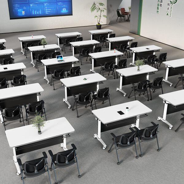 折叠培训桌会议桌可移动拼接培训教室桌子会议拼接桌培训桌椅