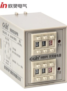 欣灵 HHS5PR数字式循环延时时间继电器厂家 ST3PR替代款 AC220V