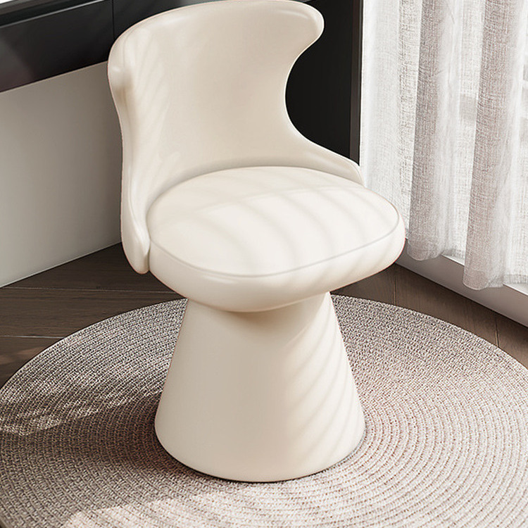 卧室轻奢旋转化妆凳主卧梳妆凳椅子简约靠背梳妆台凳子家用化妆椅