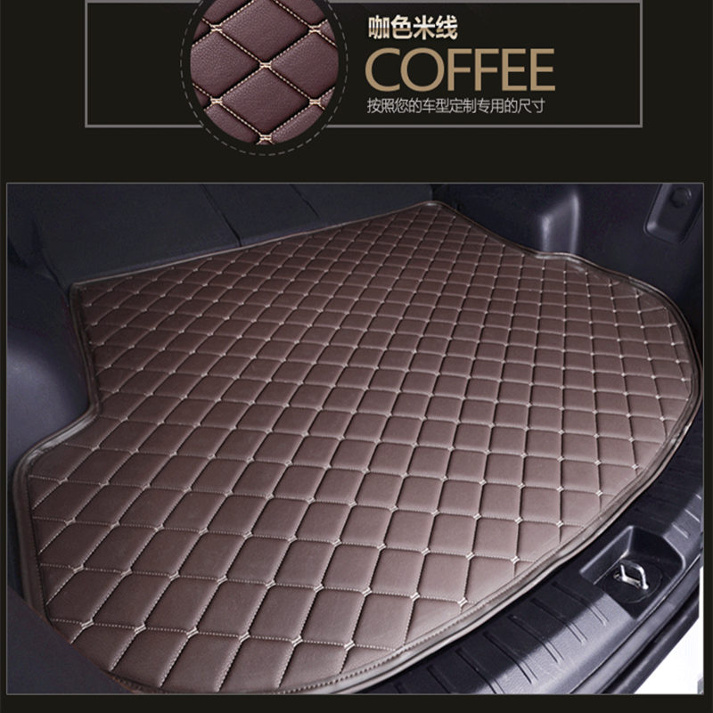 专用于新款SUV汽车后备箱垫子越野车小轿车全包围尾箱垫子