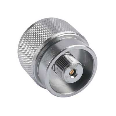 直销 户外野营炉头气罐转换接头Mapp气罐转换接头美标转换头