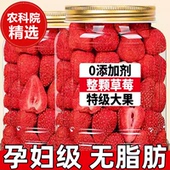 央妈推荐 冻干草莓干无添加烘焙专用原料雪花酥水果干孕妇休闲零食
