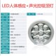 劳士消防应急感应吸顶灯led智能声控人体感应楼道厨卫应急照明灯