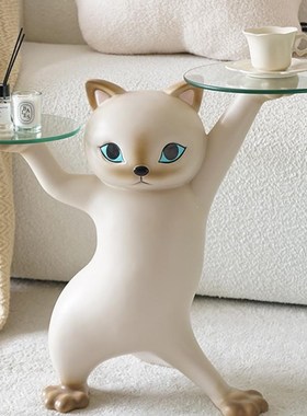 妖娆猫落地摆件客厅大型家居装饰品新家乔迁新居礼品搬家开业礼物