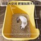 猫溅全封闭防外砂盆猫厕所用开放式 缅因猫巨型超大号半封闭猫砂盆