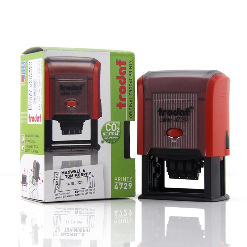 卓达回墨印章4729 翻斗印章日期章 翻转印章 自动出油章