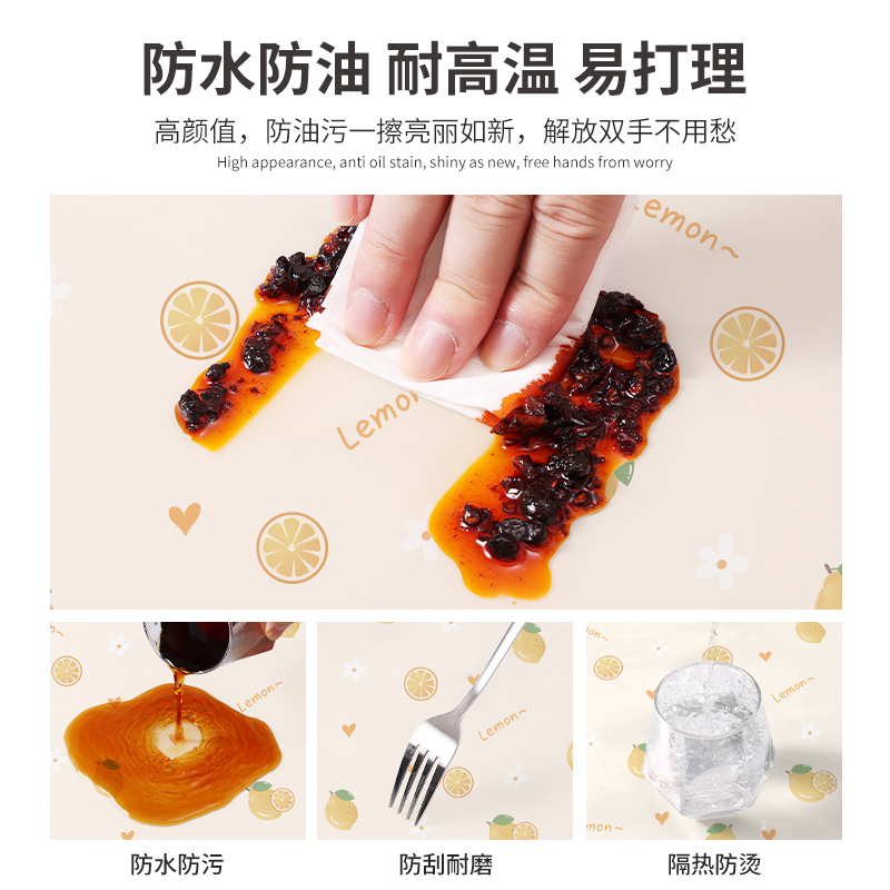 电视柜桌垫鞋柜餐边柜长条桌布软玻璃防脏垫桌面保护垫茶几垫台布